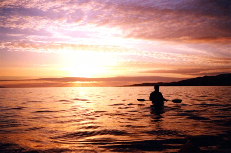 SunsetCanoeing